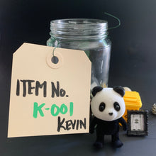 Load image into Gallery viewer, Kevin the Trash Panda — Goblin Hoard Curiosity Jar No. K-001