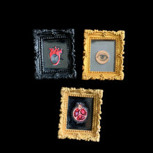 Load image into Gallery viewer, Dark Romance Altar Set — 3 Miniature Baroque Frames