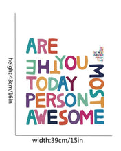 Load image into Gallery viewer, Awesome Person Wall Decal