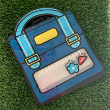 Load image into Gallery viewer, Blue Backpack Gift Bag 10/pk