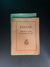 Load image into Gallery viewer, Vintage Daughters of Isis Ritual & Constitution Books, 1959–1967