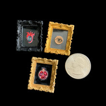 Load image into Gallery viewer, Dark Romance Altar Set — 3 Miniature Baroque Frames