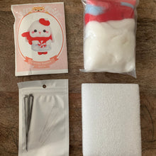 Load image into Gallery viewer, Candy Rabbit Felt Kit Keychain