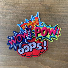 Load image into Gallery viewer, Comic Book Sound Patches 4 pack