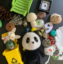Load image into Gallery viewer, Kevin the Trash Panda — Goblin Hoard Curiosity Jar No. K-001