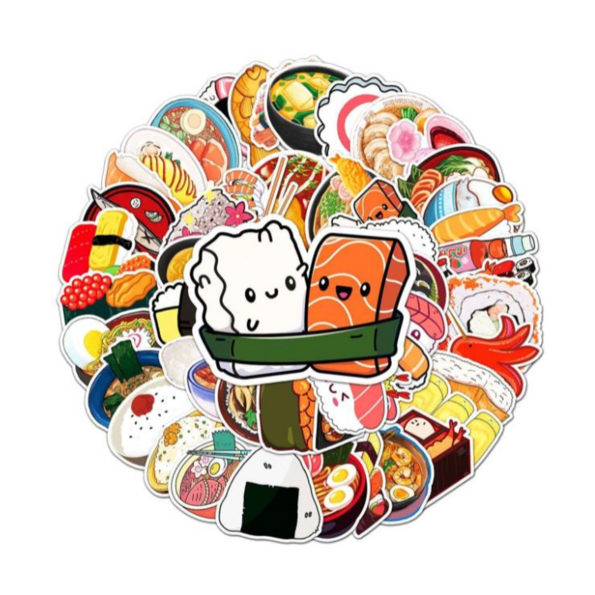 Japanese Food Stickers 50/pack