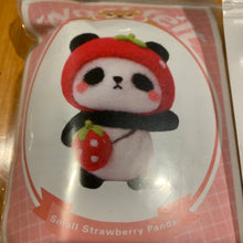 Load image into Gallery viewer, Strawberry Panda Felt Kit