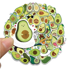 Load image into Gallery viewer, avocado sticker pack