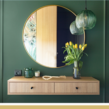 Load image into Gallery viewer, Wooden Bead Bottle Necklace with Macrame Tassel Decorations