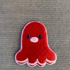 7 set sushi embroidered patch octopus