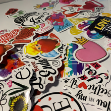 Load image into Gallery viewer, These stickers are made of high-quality vinyl, waterproof, sun-proof, and easy to apply and remove.