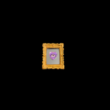 Load image into Gallery viewer, Miniature Baroque Frame Dark Romance — Gold Ornate 1 Inch Frame
