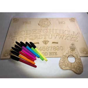  Elevate your DIY game with our Handcrafted Balsa Wood Spirit Talker Set! Crafted from high-quality balsa wood, this exclusive design is perfect for decorating and customizing—ideal for gifting or adding a touch of Halloween charm to your decor. Unleash your creativity with this unique DIY craft kit! made in michigan