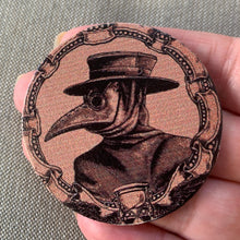 Load image into Gallery viewer, plague doctor badge
