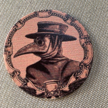 Load image into Gallery viewer, plague doctor badge 2 iron on