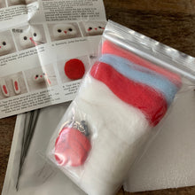 Load image into Gallery viewer, Candy Rabbit Felt Kit Keychain