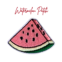 Load image into Gallery viewer, Summer Fun Patch Set - Watermelon, Camera, Cupcake, and Strawberry