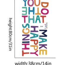Load image into Gallery viewer, Happy Things Wall Decal