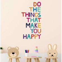 Load image into Gallery viewer, Happy Things Wall Decal