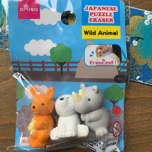 Load image into Gallery viewer, Wild Animal Collection Polar Bear, Kangaroo, Rhino 3 pk