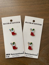 Load image into Gallery viewer, Vintage JHB International Christmas Stocking Buttons
