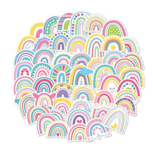 Load image into Gallery viewer, Pastel Rainbow Stickers