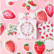 Load image into Gallery viewer, strawberry boxed decals 45