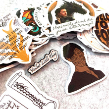 Load image into Gallery viewer, Fourth Wing - Violent Little Thing Enamel Pin &amp; Stickers
