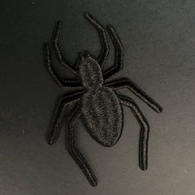 Load image into Gallery viewer, Embroidered Spider Iron On Patch
