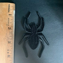 Load image into Gallery viewer, Embroidered Spider Iron On Patch

