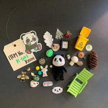 Load image into Gallery viewer, Kevin the Trash Panda — Goblin Hoard Curiosity Jar No. K-001
