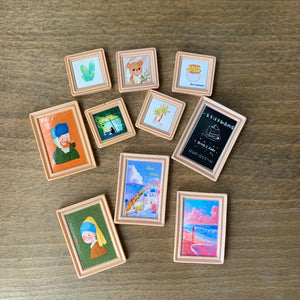 Miniature Picture Frames 10-Pack