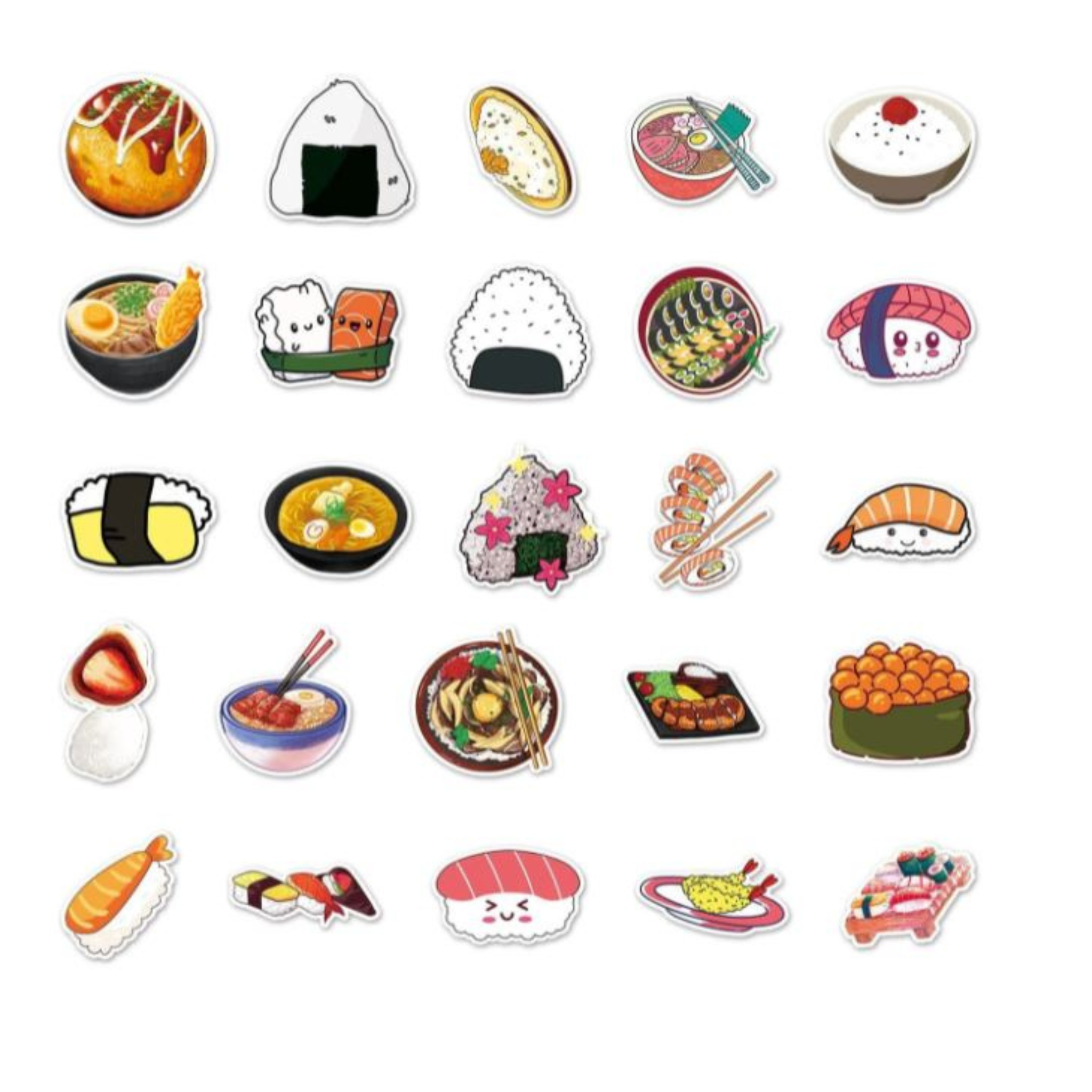 Onigiri Kawaii - Cute Food - Sticker