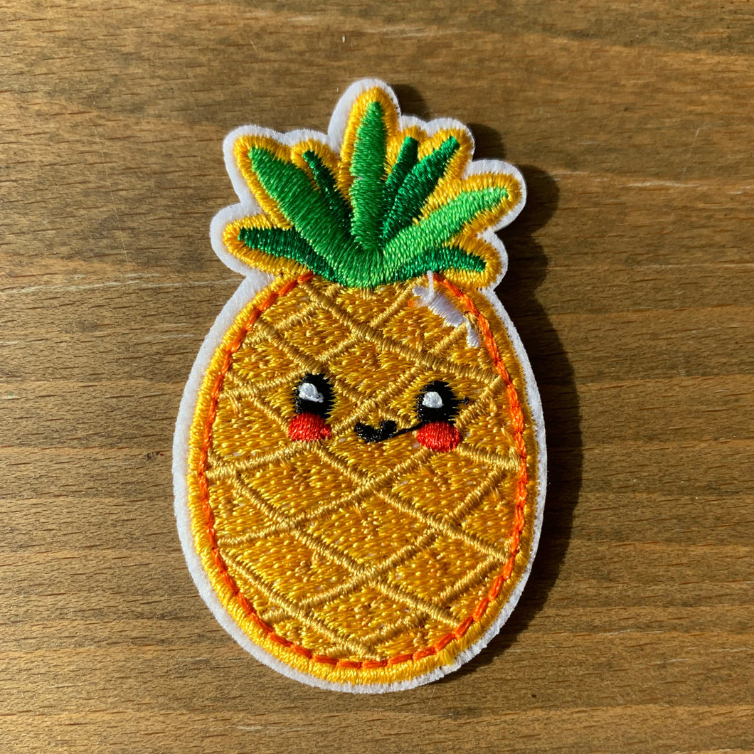 Kawaii Pineapple Iron-on Patch