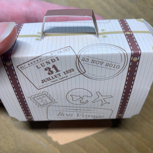 Travel Theme favor box