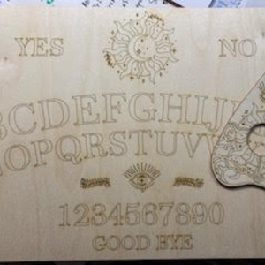 DIY Ouija Board and Planchette Set