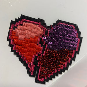 Sequin Pixel Iron-on Patch