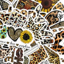 Load image into Gallery viewer, Animal Print Sticker Pack - 50/PK
