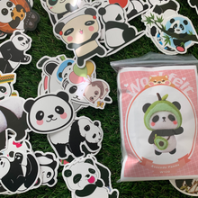 Load image into Gallery viewer, Panda Avocado Felt Craft Kit
