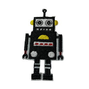 Red, Green, Black Embroidered Robot Patches. 3pcs/set of Embroidered Robot Iron On Patches. Transform everyday items into personalized creations that showcase your individuality. These patches are ideal for embellishing bags, towels, clothing, stockings, hats, crafts, and decorations.