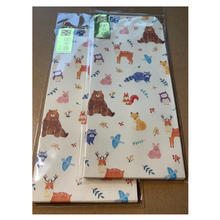 Load image into Gallery viewer, Discover the magic of nature with our WhimsiWood Enchanting Forest Envelopes Set. This Japanese-crafted collection features 7 adorable envelopes adorned with pastel drawings of woodland creatures – bears, raccoons, squirrels, deer, owls, bluebirds, and rabbits. Perfect for adding charm to your correspondence!
