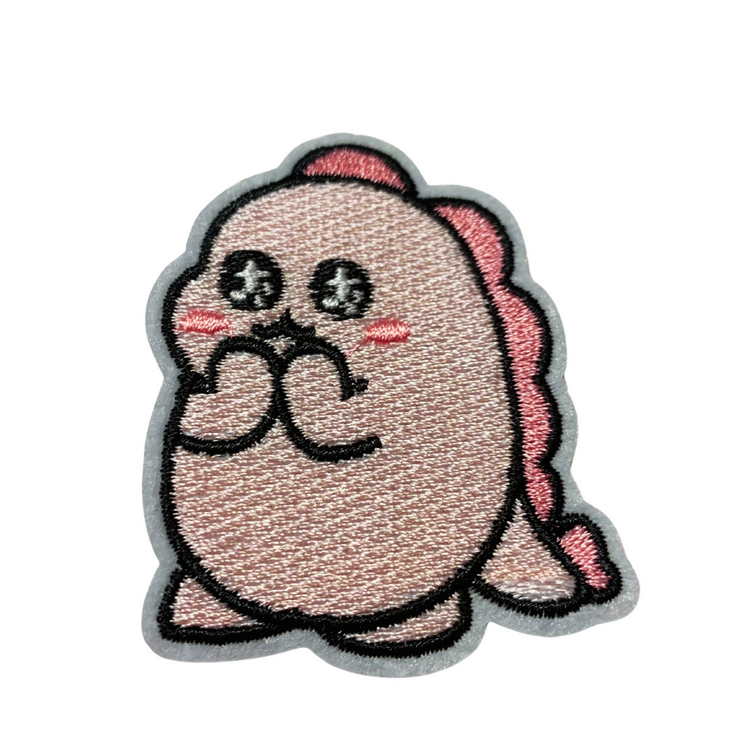 Pink Dino Patch