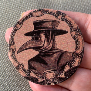 plague doctor badge