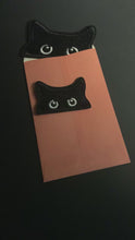 Load and play video in Gallery viewer, Peeking Black Cat Patch Set
