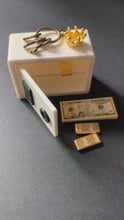 Load and play video in Gallery viewer, Mini Safe, Crown, Cash &amp; Gold Bars
