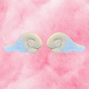 Puffy White fuzzy angel wings hair clips for Valentineseaster or Christmas fashion. 2 per pack from elementah.com