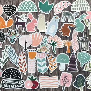 Charming Woodland Stickers