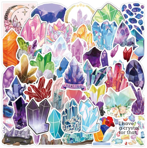 Crystal Stickers 50 pack