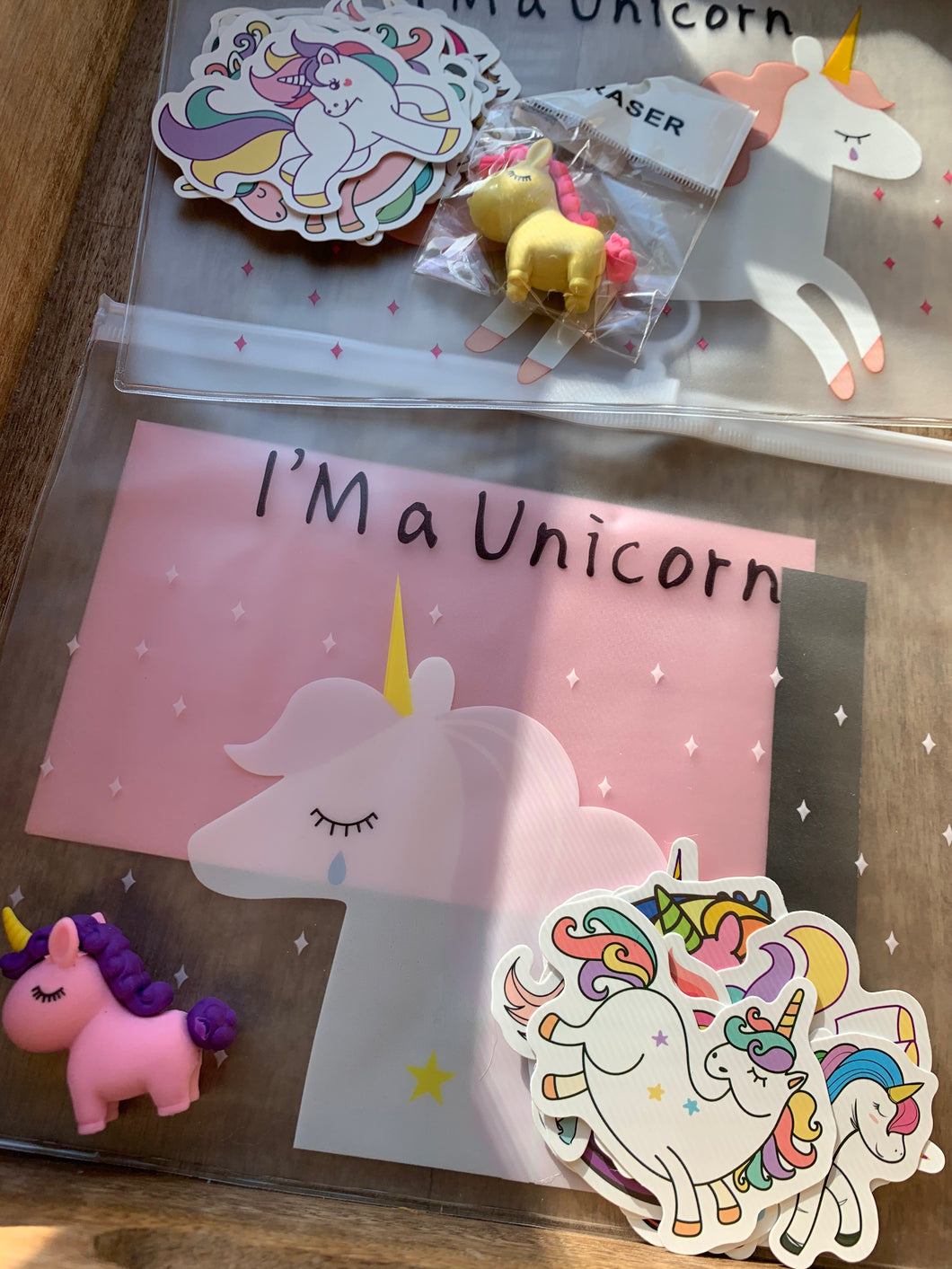 unicorn sticker gift pack