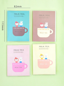 Pastel Milk Tea Notebook